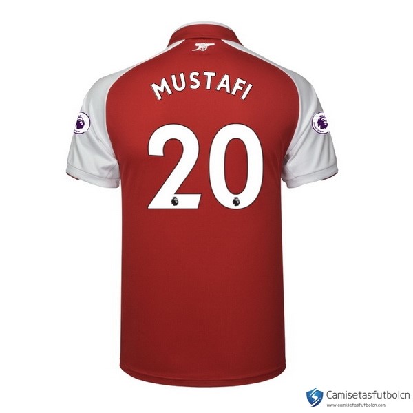 Camiseta Arsenal Primera equipo Mustafi 2017-18